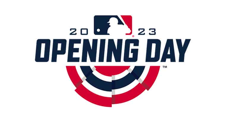 2023 MLB Opening Day logo