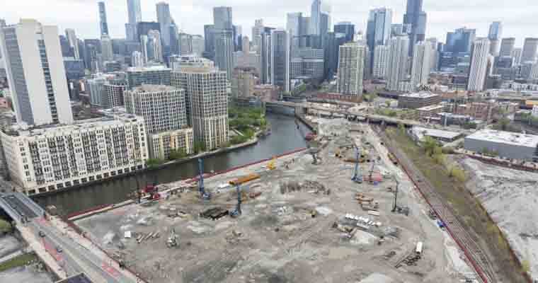 Bally's Chicago construction site