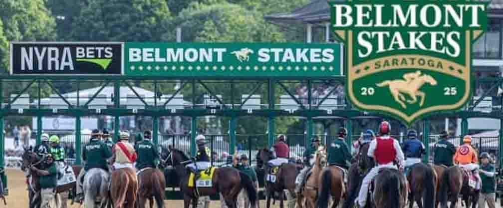 Belmont Stakes track