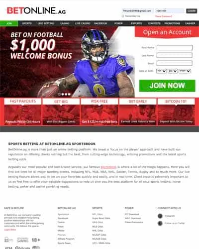 Betonline-full Betonline full page screenshot