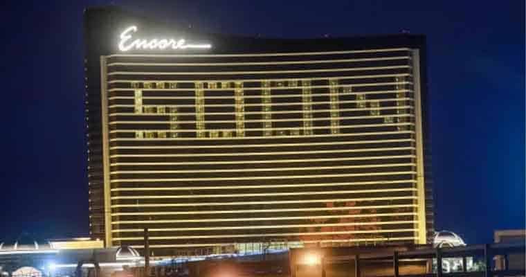 Boston Encore casino with "Soon" on it