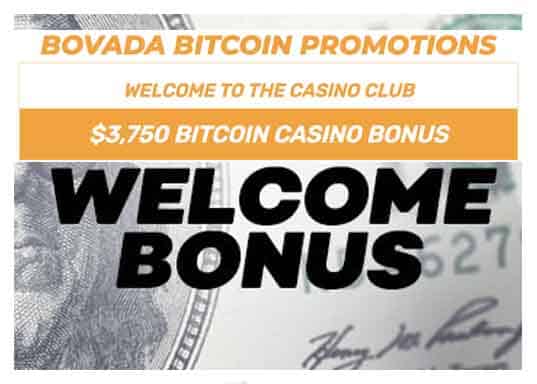 Bovada Crypto Bonus