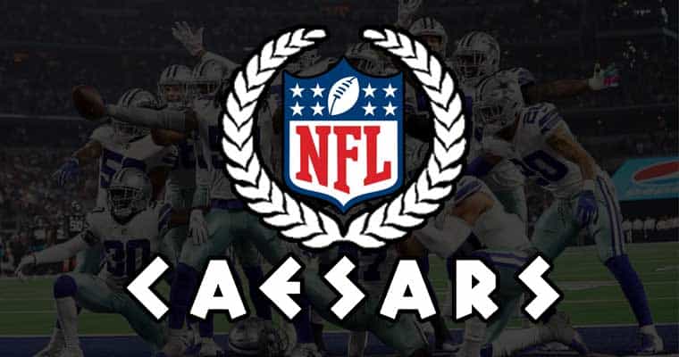 NFL Caesars logo