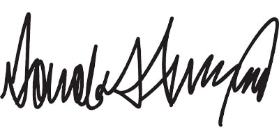 Trump Signature