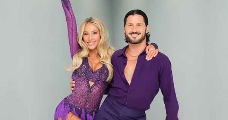 Alix Earle and her Dancing with the Stars partner