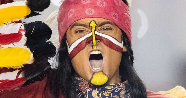 Angry Chief Osceola - FSU Mascot
