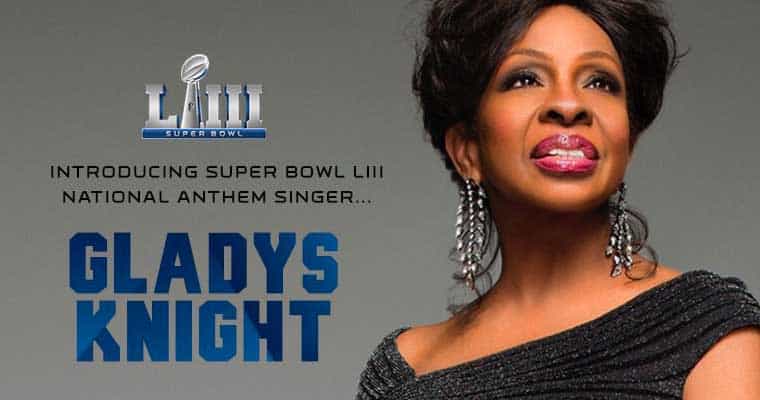 Gladys Knight Super Bowl -53 promo