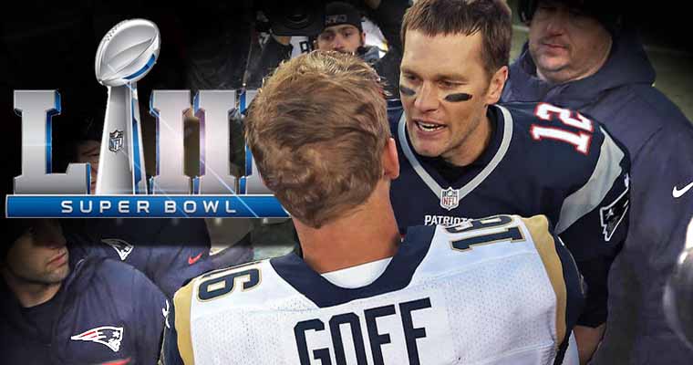 Brady and Goff get ready for Super Bowl 53