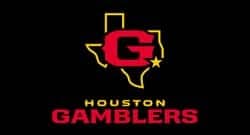 Houston Gamblers logo a logo for the Gamblers