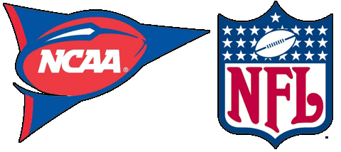 NCAA & NFL Logos