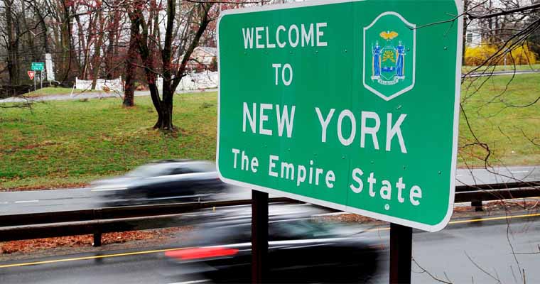 New York state sign