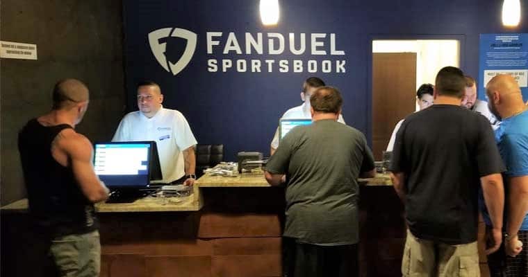 New Jersey FanDuel Sportsbook Counter