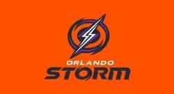 Orlando Storm Logo a logo for the UFL's Orlando Storm