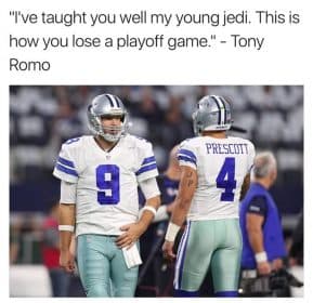 Romo playoff loss