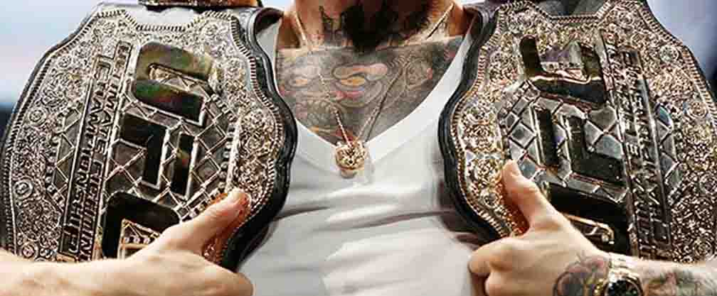 UFC belts