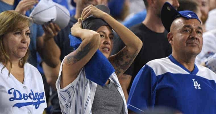 Dodger fans looking for a rally