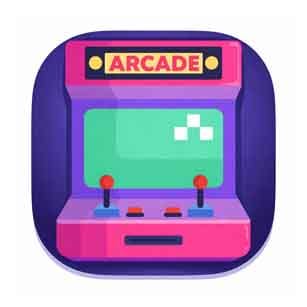 Arcade game app icon