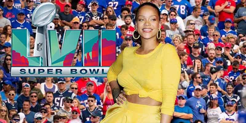 Rihanna odds for Super Bowl betting 2023 halftime show performance