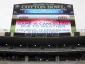 College Football scoreboard