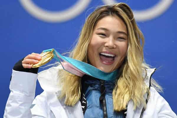 Chloe Kim USA gold medalist