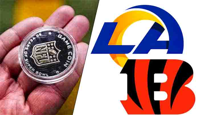 Super Bowl LVI Coin Toss odds