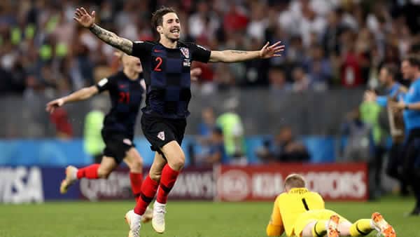 Croatia beats England In Semi-Finals