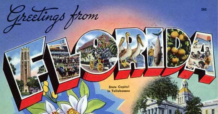 Florida post card