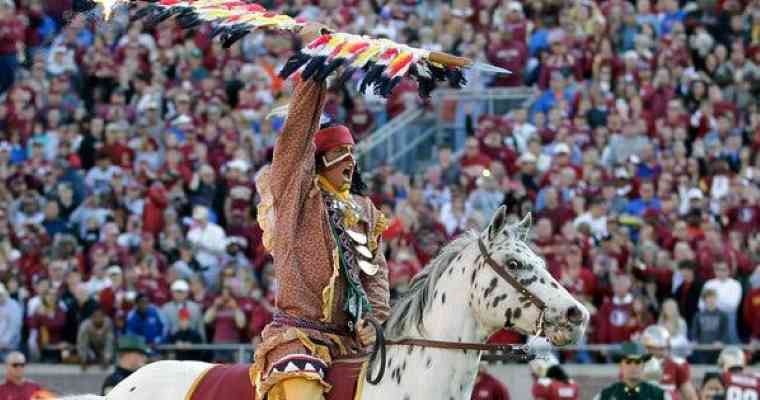 florida state seminoles mascot chief osceola and renegade