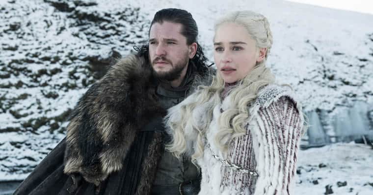 Jon Snow and Daenerys Targaryen