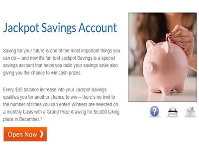 Jackpot Bank Savings Account