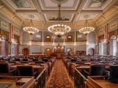 Kansas State Capitol House of Representatives Chamber