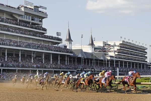 Kentucky Derby race track