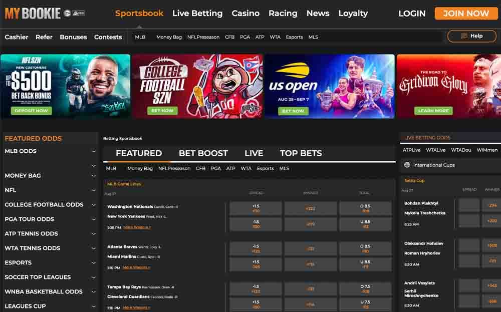 MyBookie screenshot