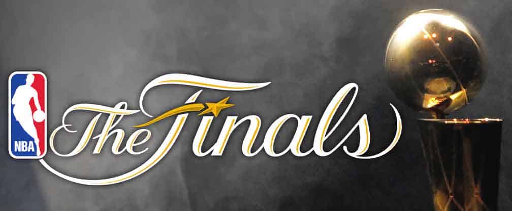 NBA finals trophy