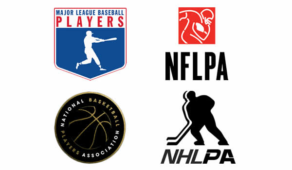 logos for professional sports players associations