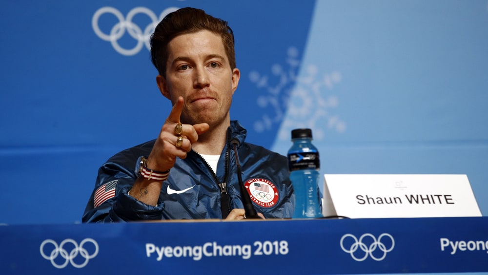 Shaun White apologizing for gossip remark