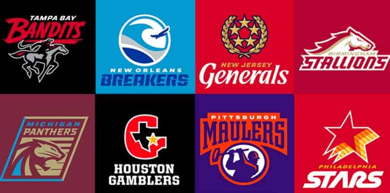 team-logos USFL teams