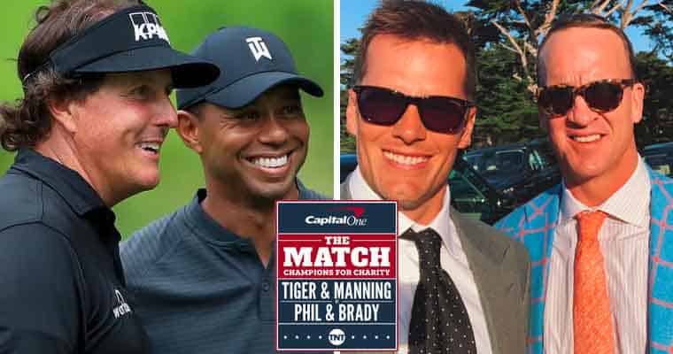 Players in US Open golf matchup