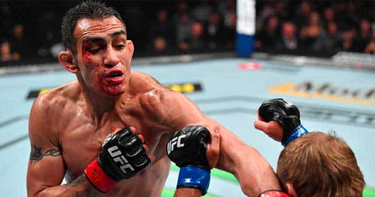 Tony Ferguson Fighting In UFC Octagon