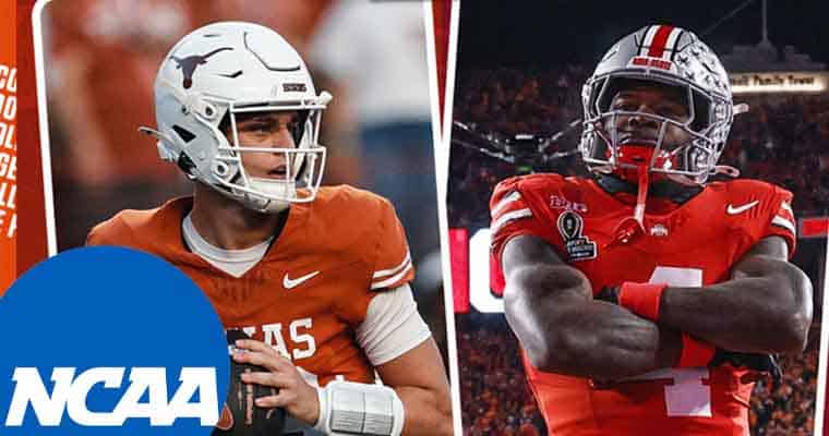 Texas vs. Ohio State players