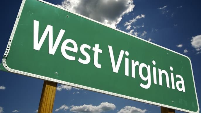 West Virginia road sign