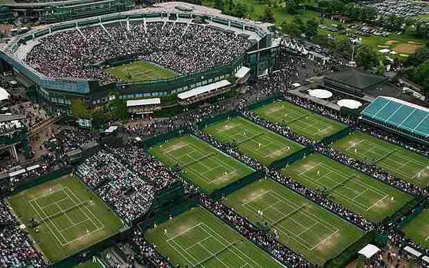 2017 Wimbledon Courts